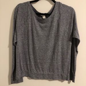 Grey Long Sleeve Shirt Size M